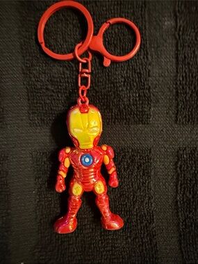 Red and Yellow Superhero Keychain ( Ironman ) for Kids